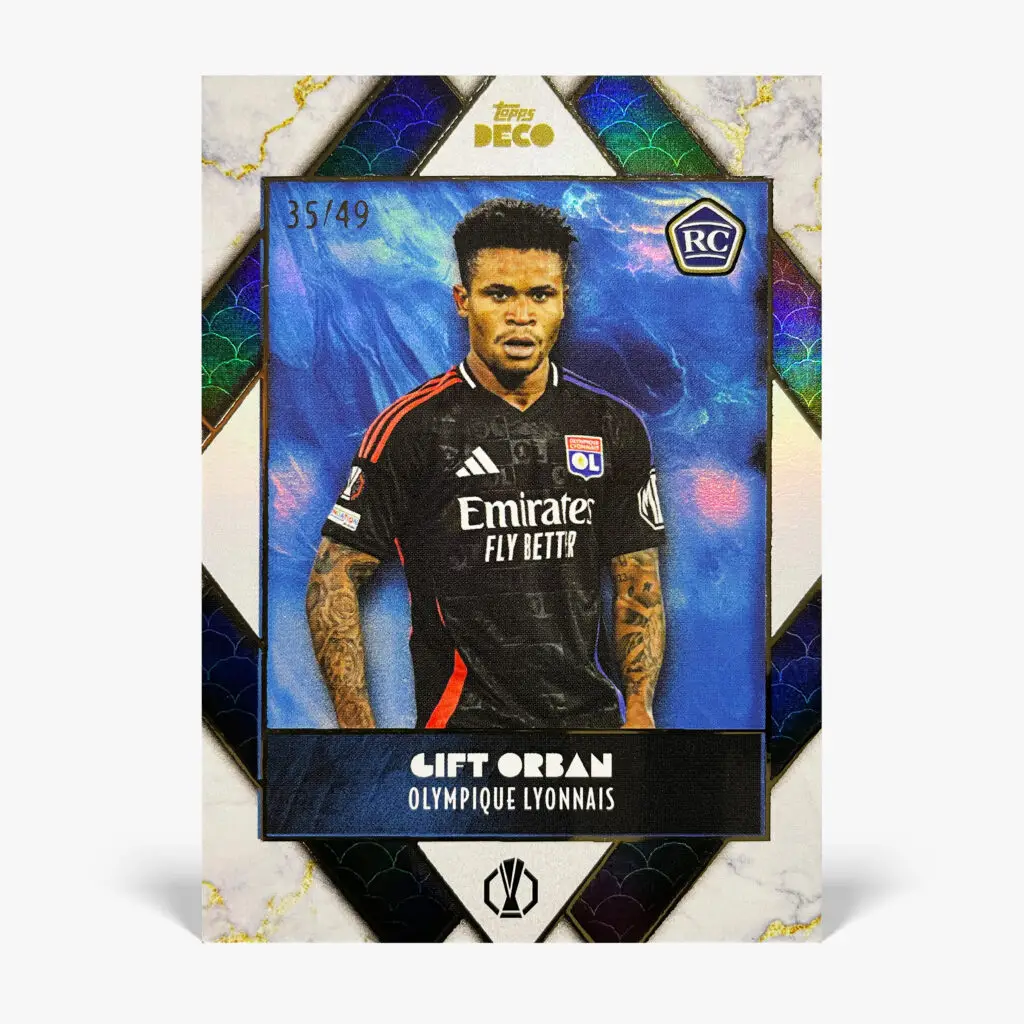 2024-25 Topps Deco UCC - Prodigy - Gift Orban /49
