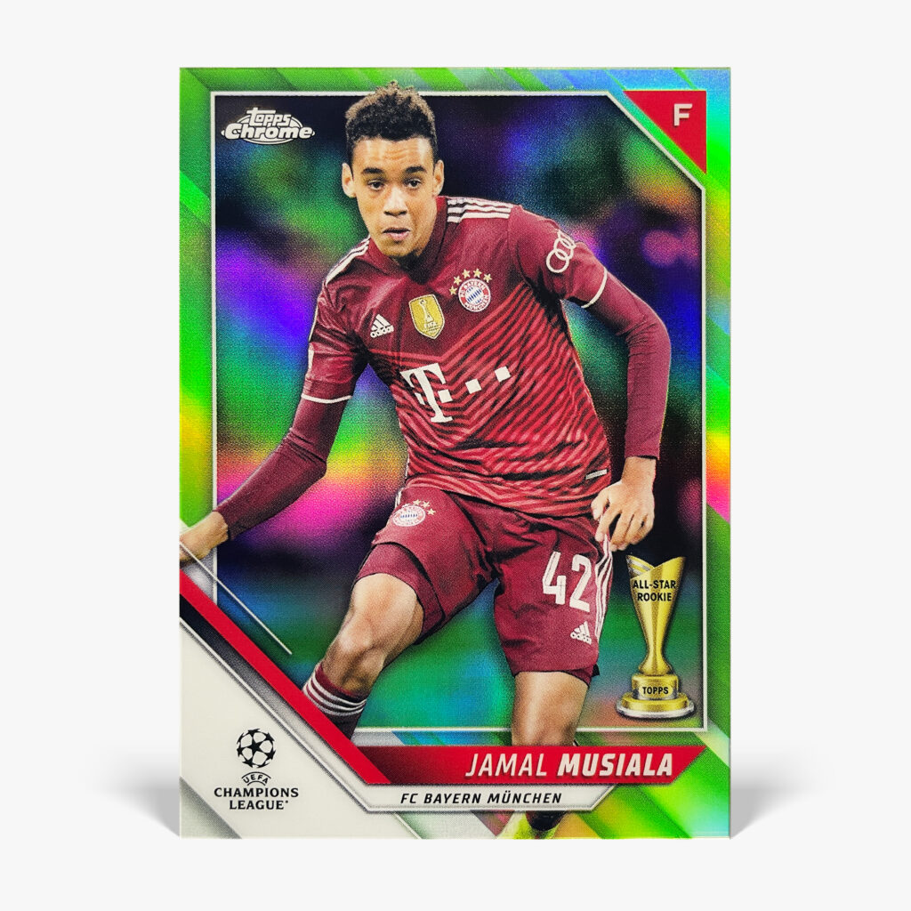2021-22 Topps Chrome UCL - Jamal Musiala /99