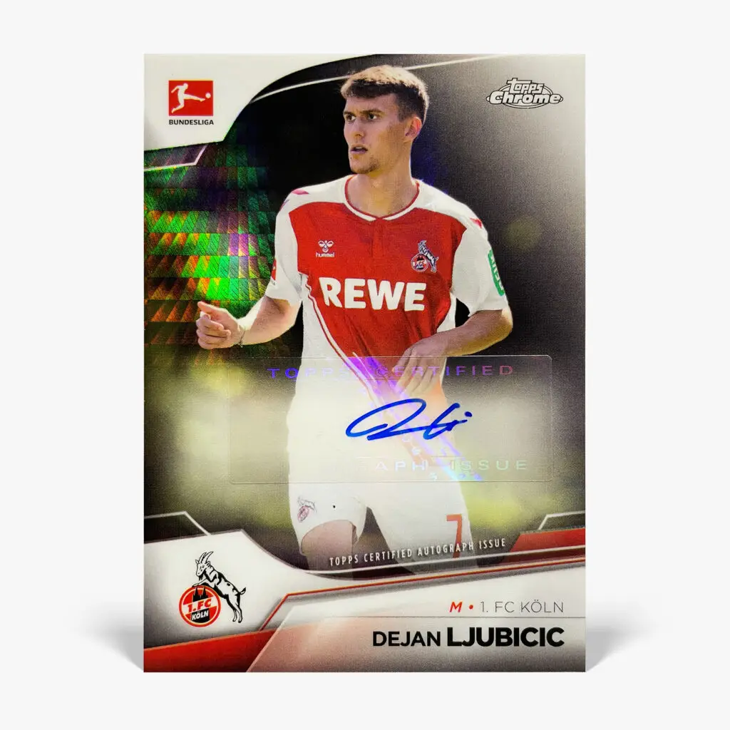 2022-23 Topps Chrome Bundesliga - Dejan Ljubicic Autograf /165