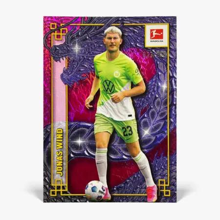 2023-24 Topps Jade Bundesliga - Dragonheart - Jonas Wind /100
