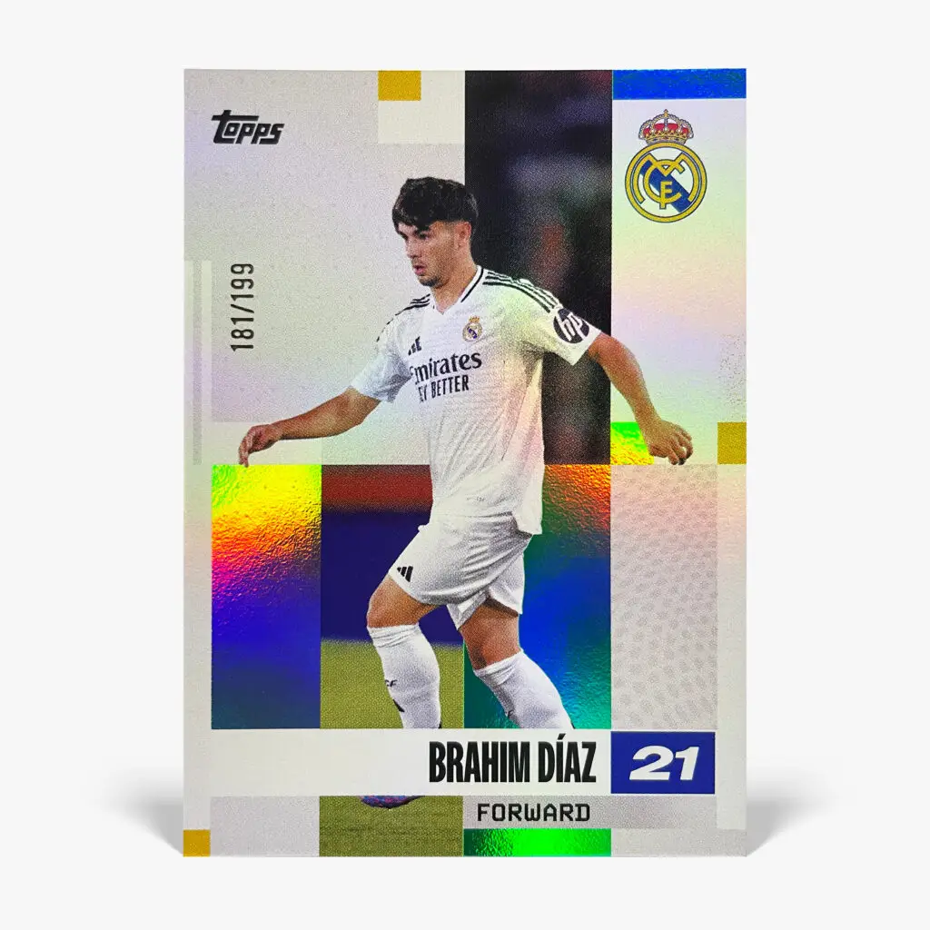 2024-25 Topps Team Set Real Madrid - Brahim Díaz /199