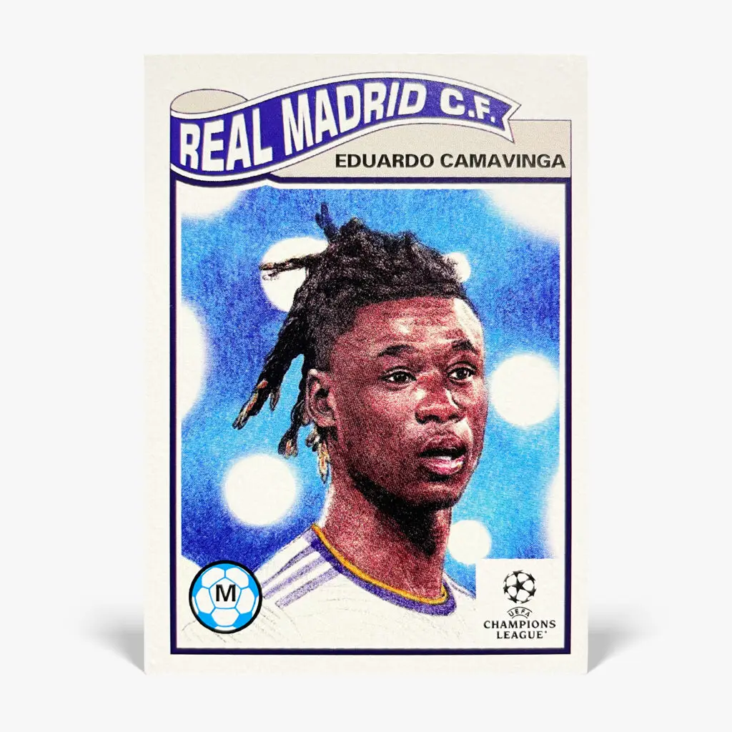 2022 Topps Living Set - Eduardo Camavinga #422