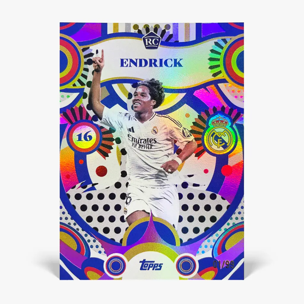 2024-25 Topps Team Set Real Madrid - Flamenco Flare - Endrick /99