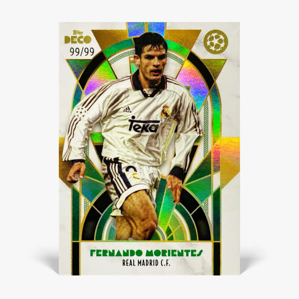 2024-25 Topps Deco UCC - Legends - Fernando Morientes /99
