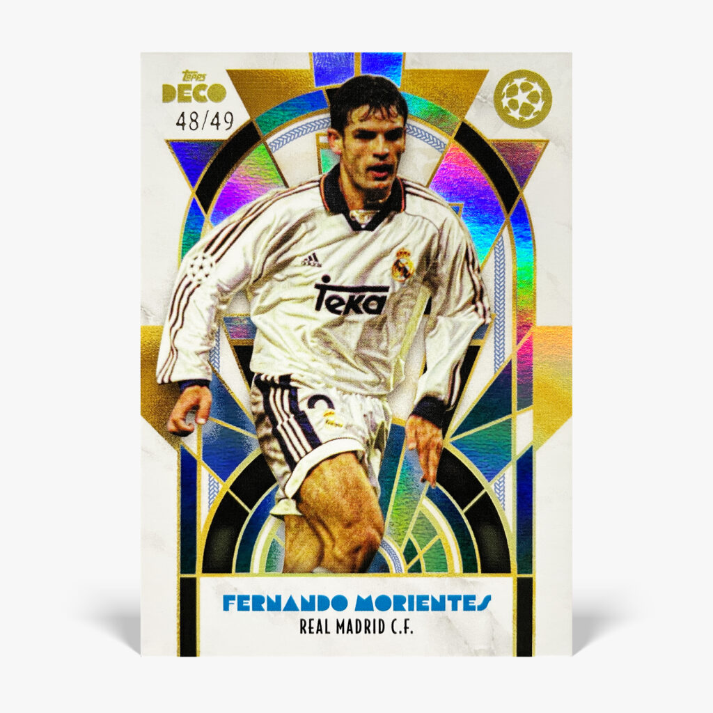2024-25 Topps Deco UCC - Legends - Fernando Morientes /49