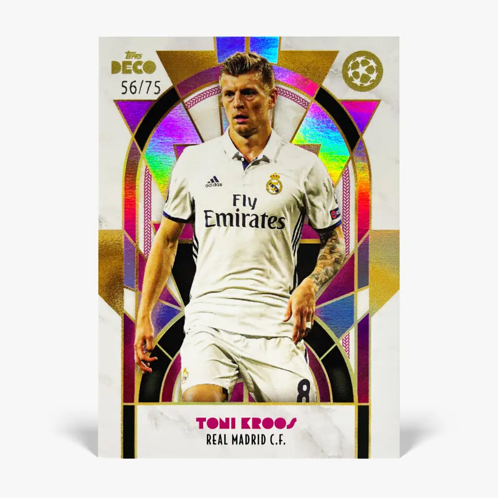 2024-25 Topps Deco UCC - Legends - Toni Kroos /75