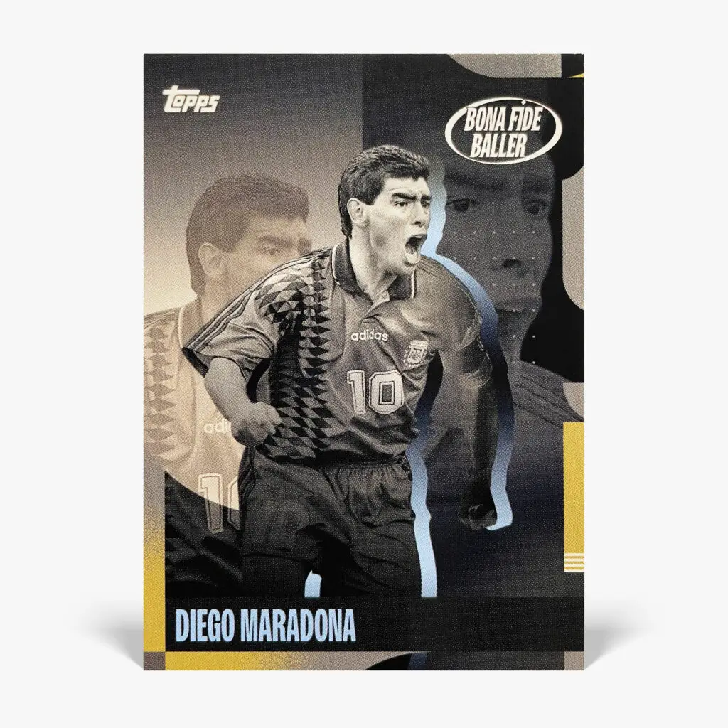 2024-25 Topps Team Set Argentina - Bona Fide Baller - Diego Maradona
