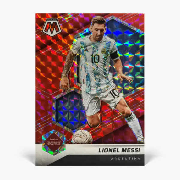 2021-22 Panini Mosaic Road to FIFA W/C - Red Mosaic - Lionel Messi #10