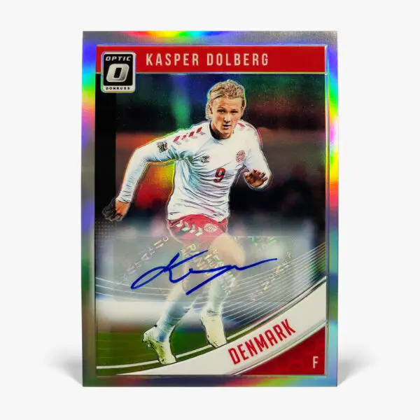 2018-19 Panini Donruss - Optic Prizm - Kasper Dolberg Autograf