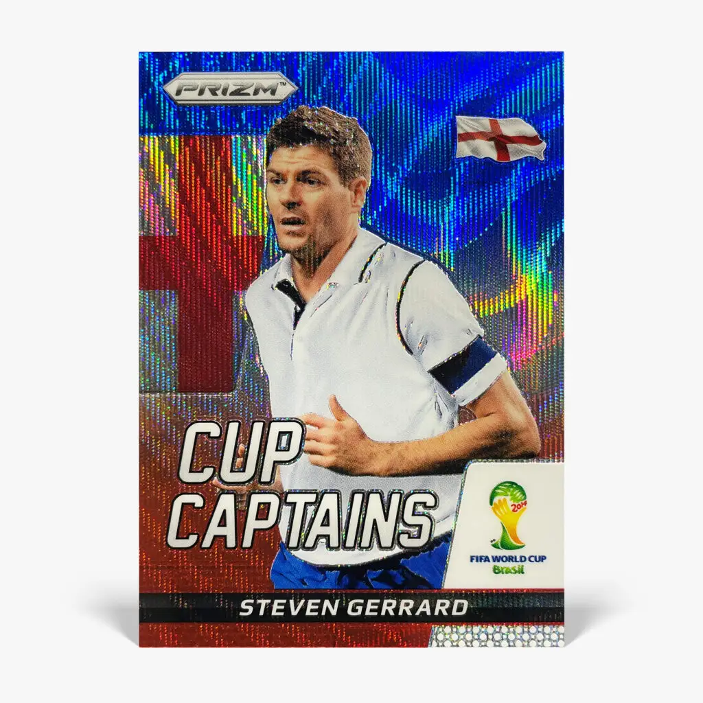 2014 Panini Prizm FIFA W/C Brazil - Cup Captains (Wave) - Steven Gerrard