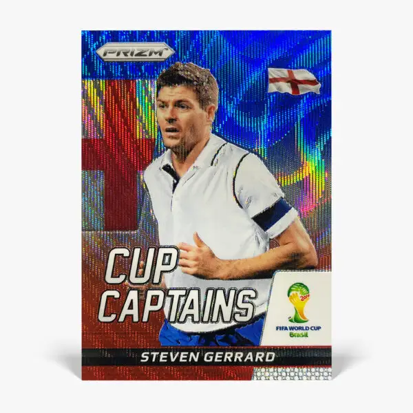 2014 Panini Prizm FIFA W/C Brazil - Cup Captains (Wave) - Steven Gerrard