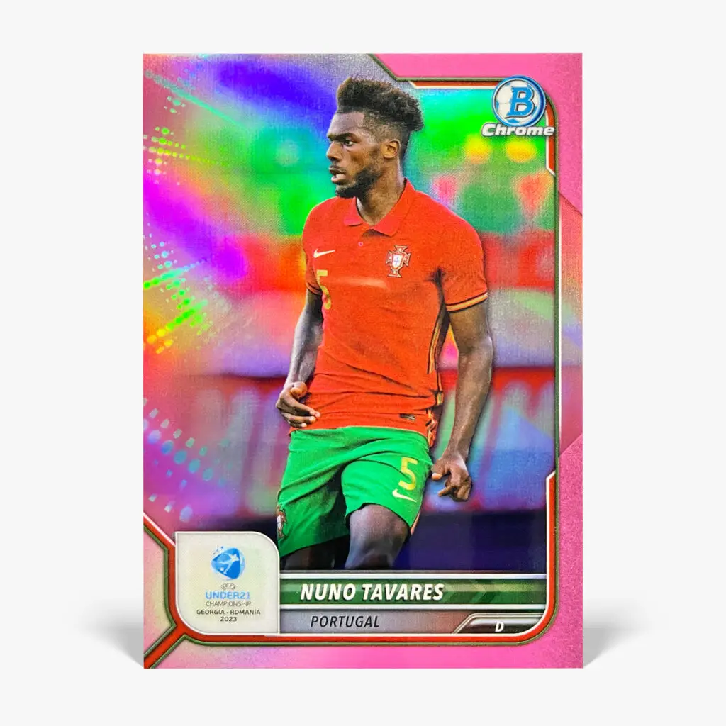 2022 Bowman Chrome UEFA U21 Euros - Nuno Tavares /150