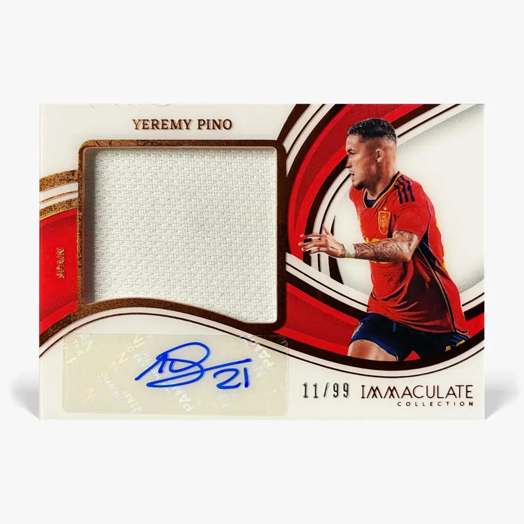 2023-24 Panini Immaculate - Yeremy Pino Autograf Relic /99