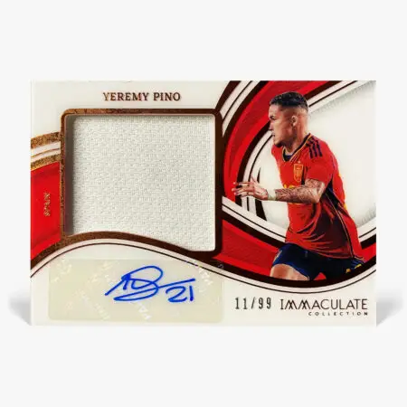 2023-24 Panini Immaculate - Yeremy Pino Autograf Relic /99