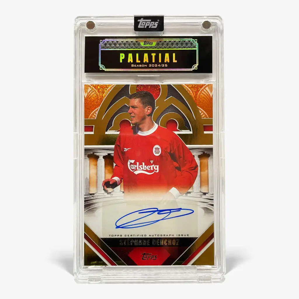 2024-25 Topps Palatial Liverpool - Palatial Pose - Stéphane Henchoz Autograf /25