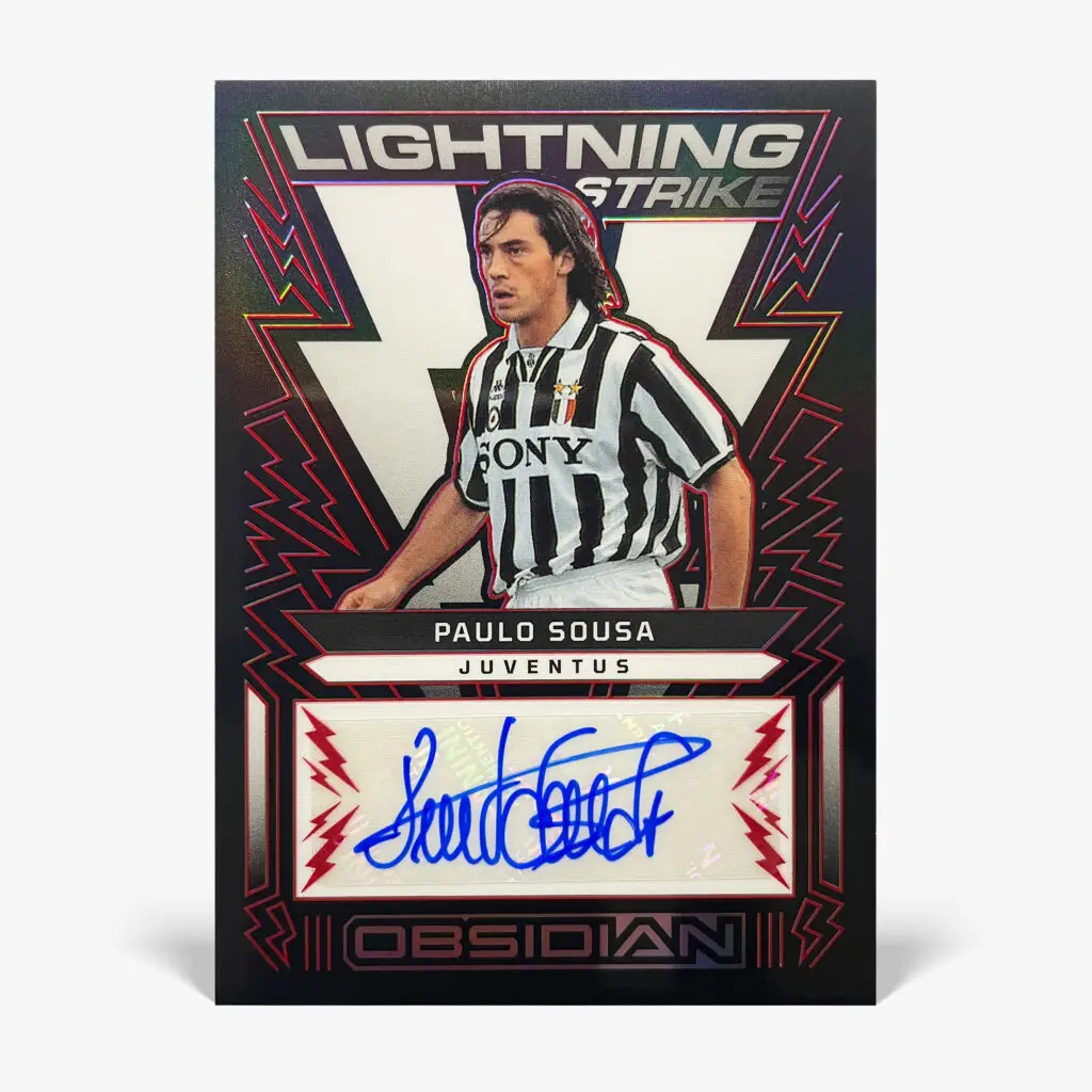 2022-23 Panini Obsidian - Paulo Sousa Autograf /25