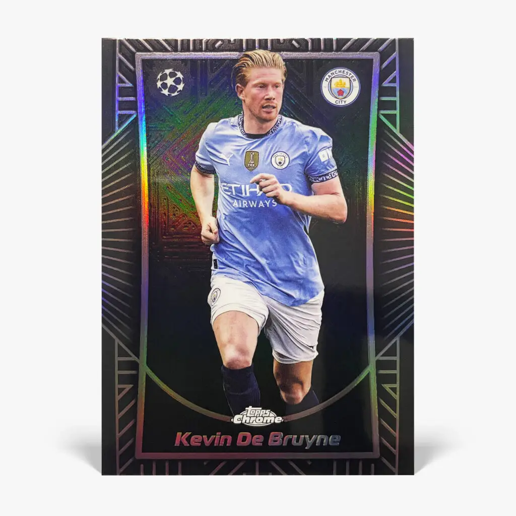 2024-25 Topps Chrome UCC - Shadow Etch - Kevin De Bruyne
