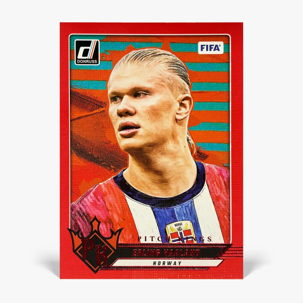 2024-25 Panini Donruss - Pitch Kings (Red) - Erling Haaland