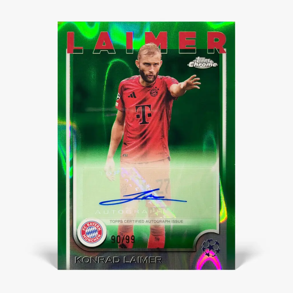 2024-25 Topps Chrome UCC - Konrad Laimer Autograf /99