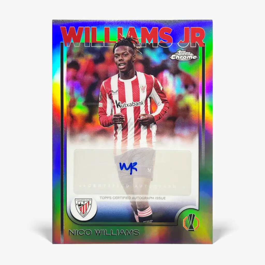 2024-25 Topps Chrome UCC - Nico Williams Autograf