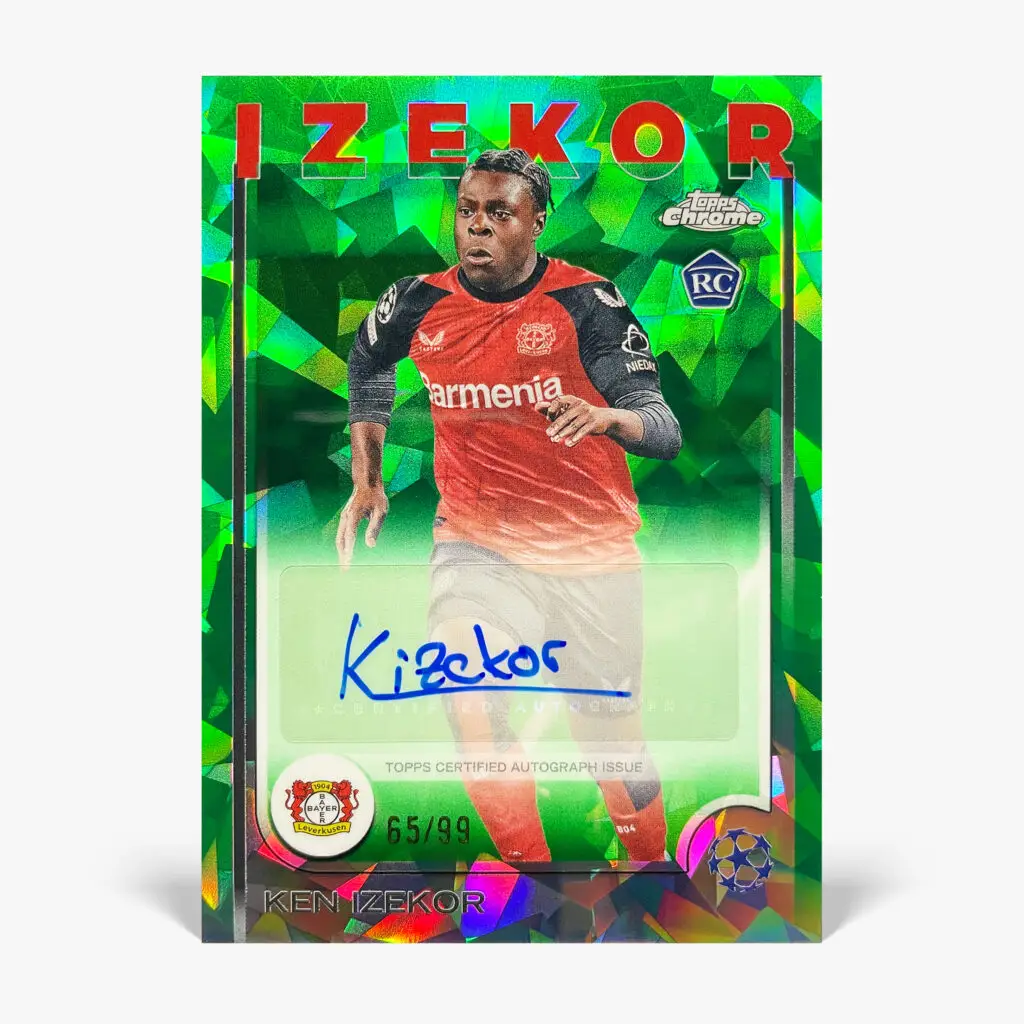 2024-25 Topps Chrome Sapphire UCC - Ken Izekor Autograf /99