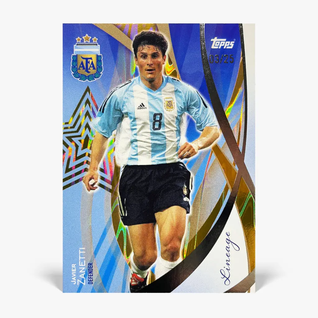 2024 Topps Lineage Argentina - Javier Zanetti /25