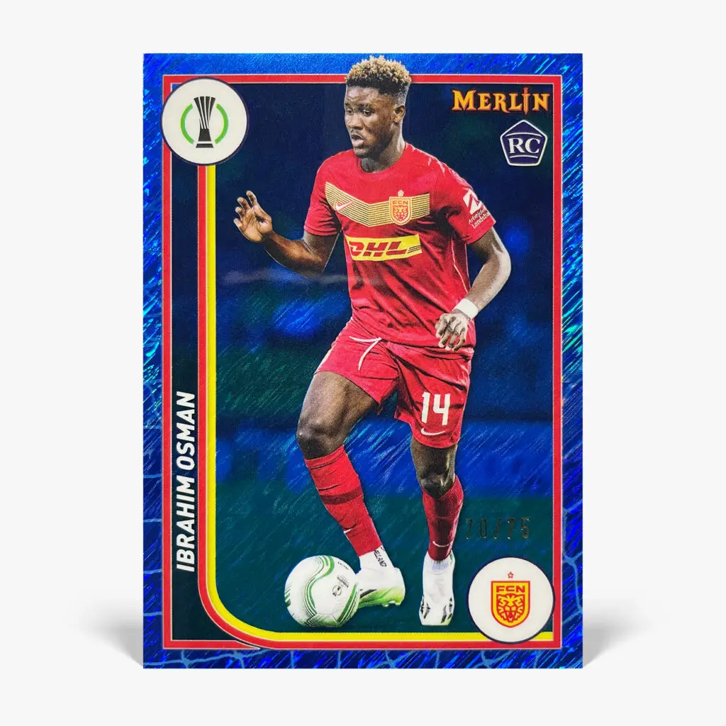 2023-24 Topps Merlin UCC - Ibrahim Osman /75