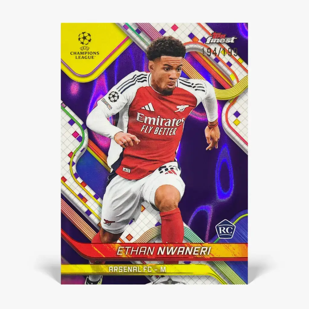 2024-25 Topps Finest UCC - Ethan Nwaneri /199