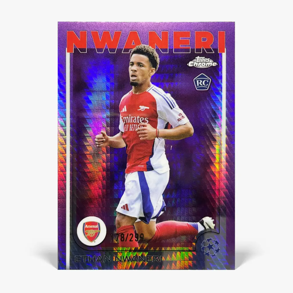 2024-25 Topps Chrome UCC - Ethan Nwaneri /299
