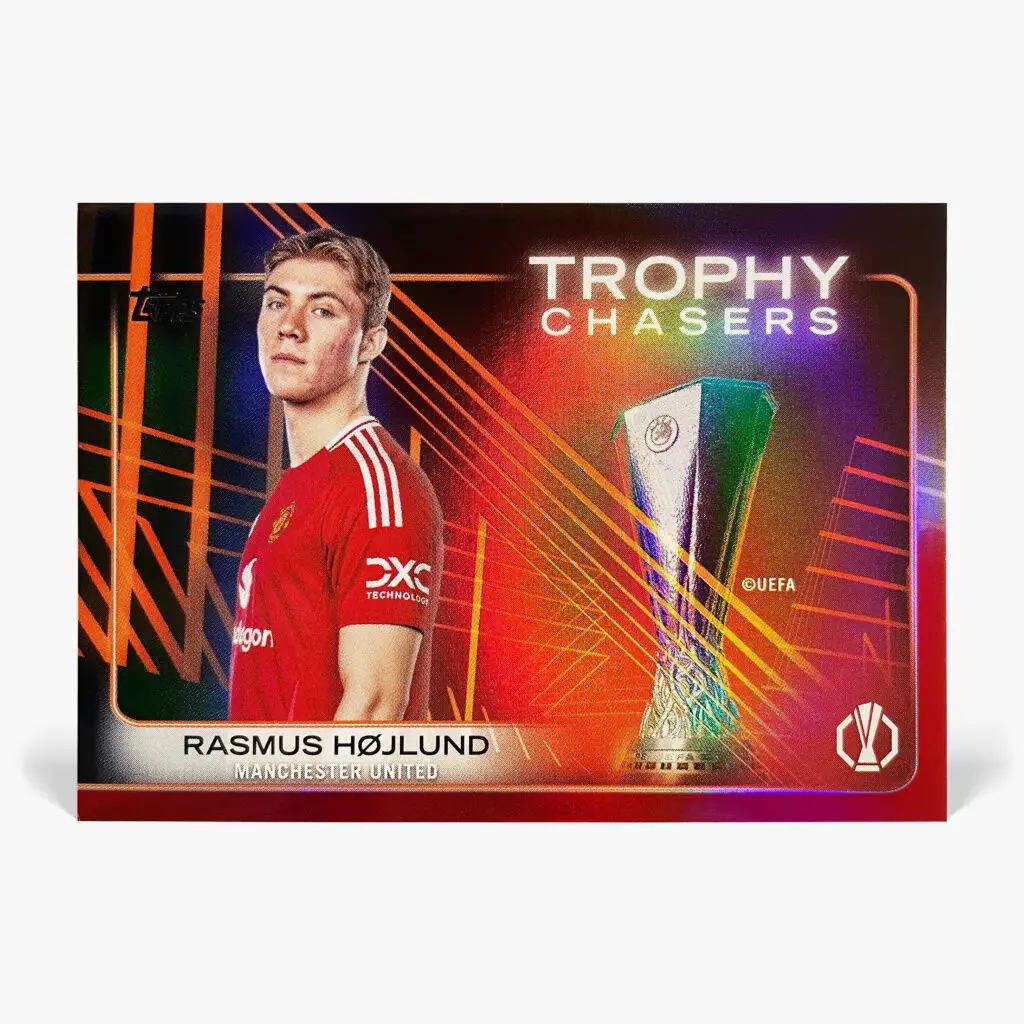 2024-25 Topps UCC - Trophy Chasers - Rasmus Højlund /5