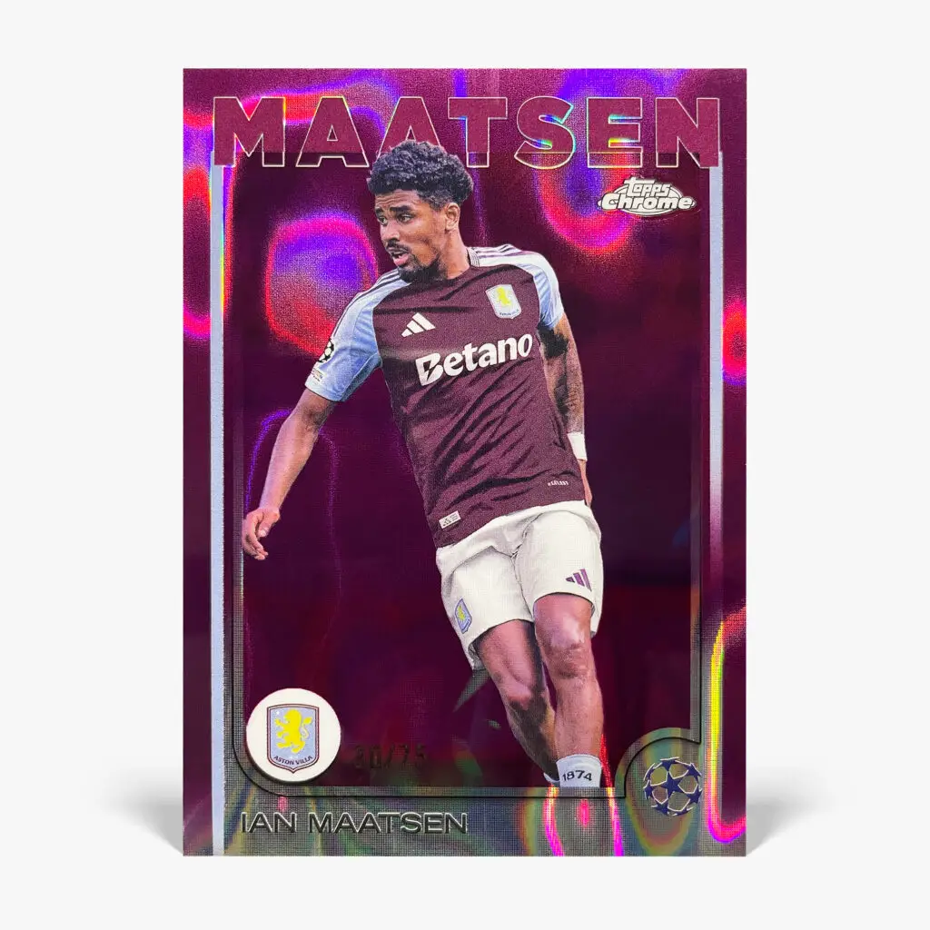 2024-25 Topps Chrome UCC - Ian Maatsen /75