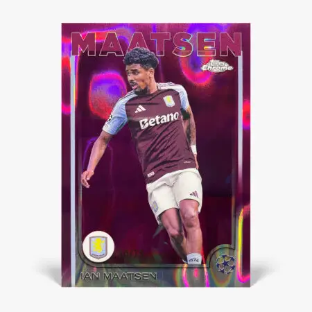 2024-25 Topps Chrome UCC - Ian Maatsen /75