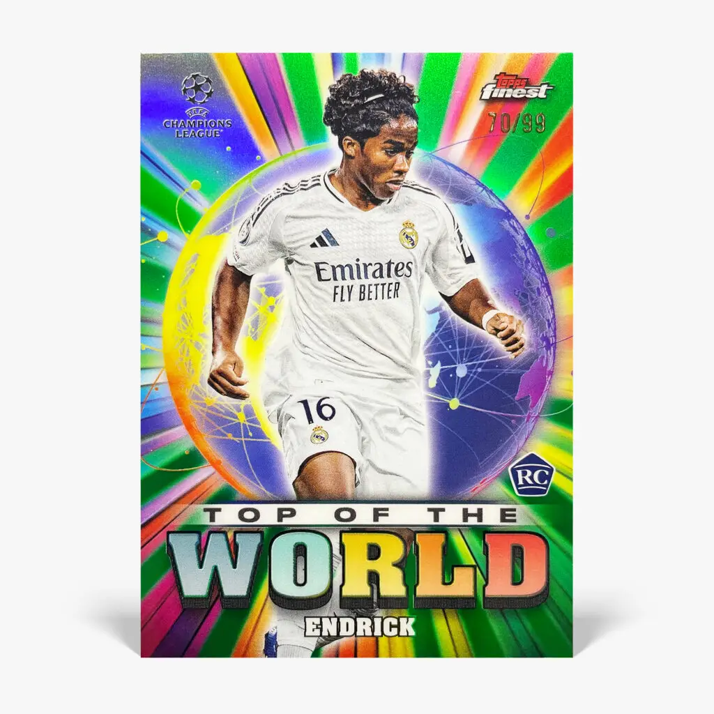 2024-25 Topps Finest UCC - Top of the World - Endrick /99