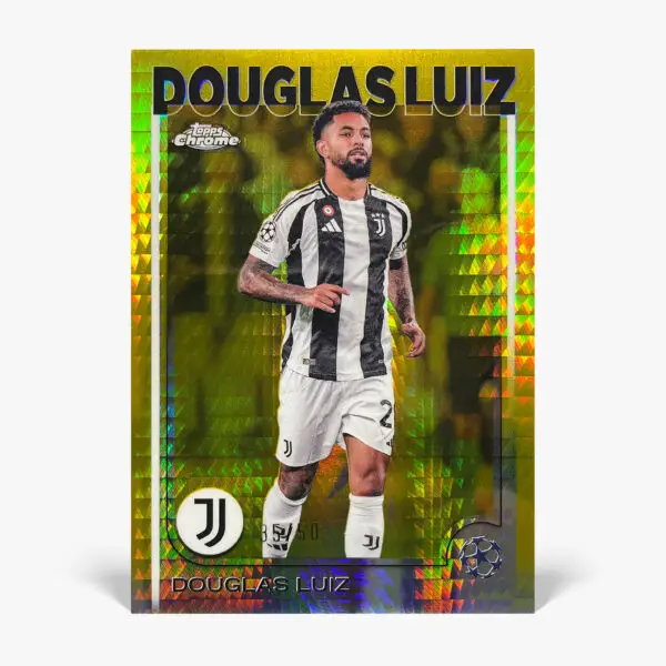 2024-25 Topps Chrome UCC - Douglas Luiz /50