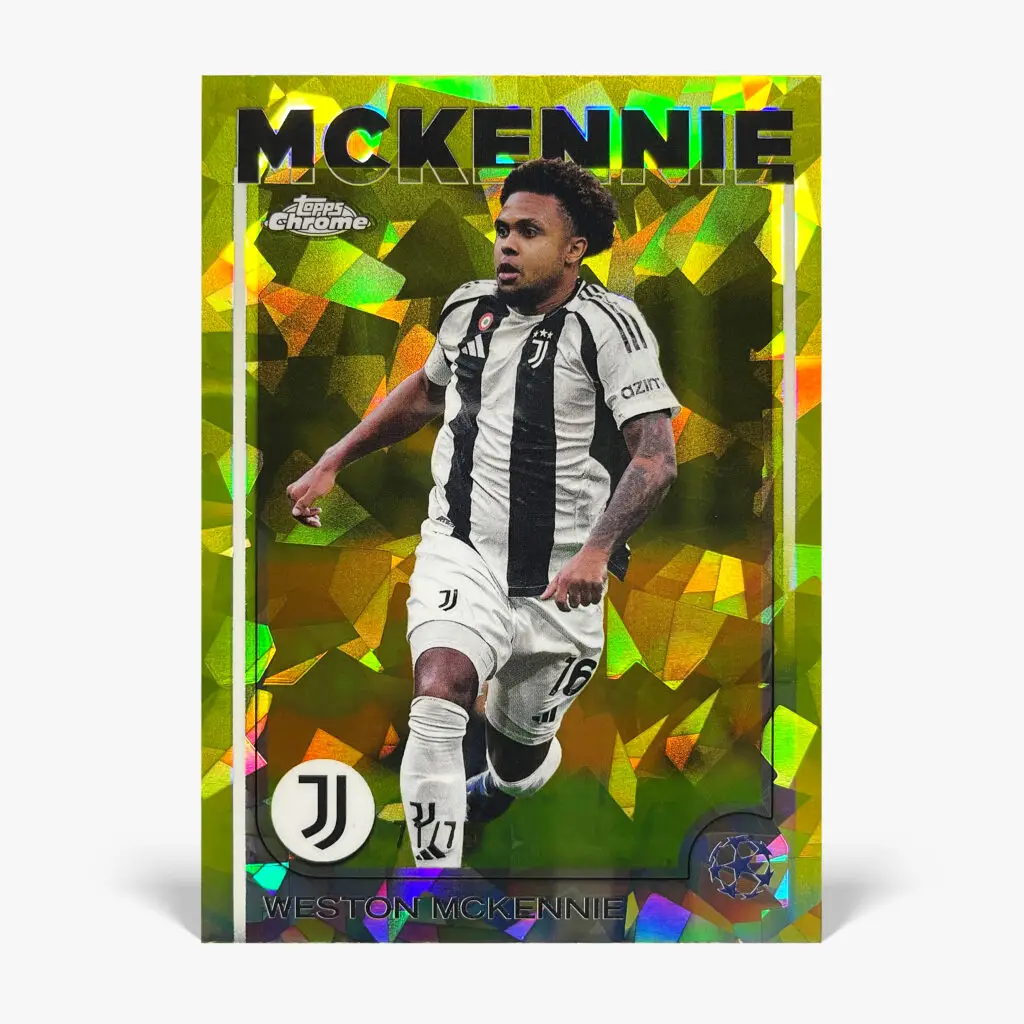 2024-25 Topps Chrome Sapphire UCC - Weston McKennie /75
