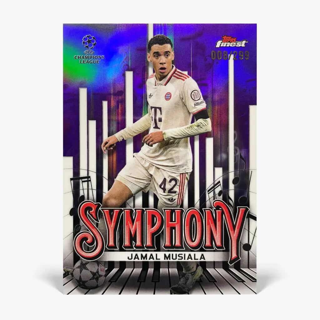 2024-25 Topps Finest UCC -  Symphony - Jamal Musiala /299