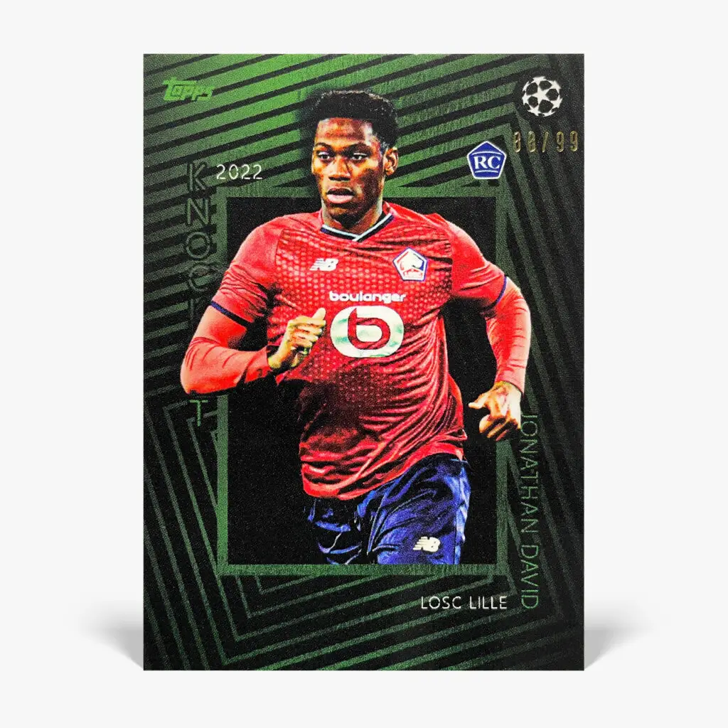 2021-22 Topps Knockout UCL - Jonathan David /99