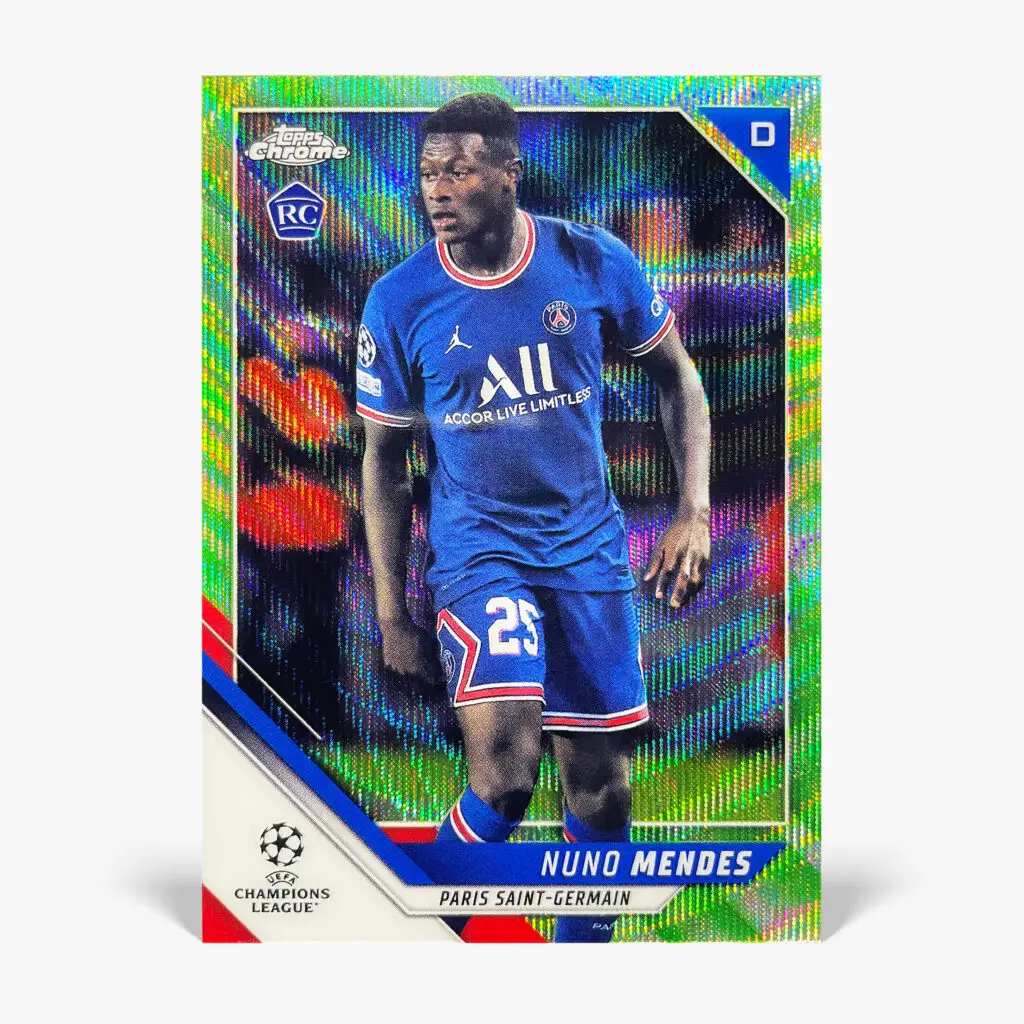2021-22 Topps Chrome UCL - Nuno Mendes /99