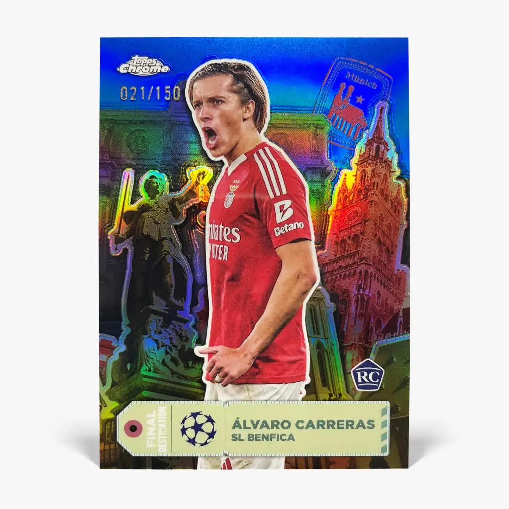 2024-25 Topps Chrome UCC - Final Destination - Álvaro Carreras /150