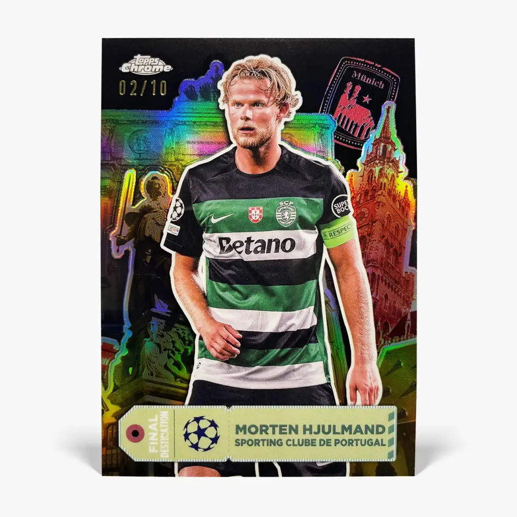 2024-25 Topps Chrome UCC - Final Destination - Morten Hjulmand /10