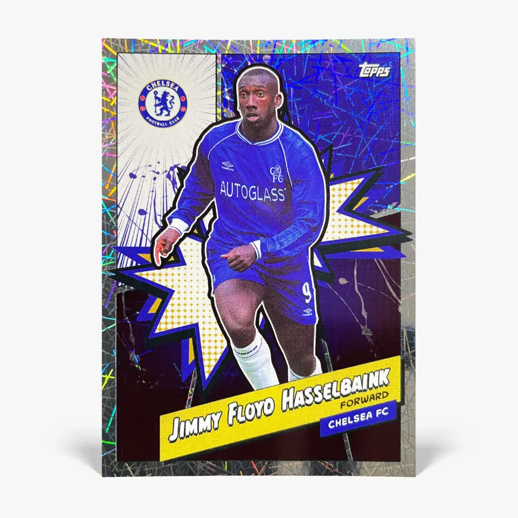2023-24 Topps Fan Set Chelsea - Heroes (Electro) - Jimmy Floyd Hasselbaink