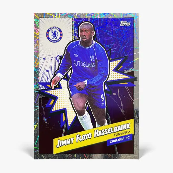 2023-24 Topps Fan Set Chelsea - Heroes (Electro) - Jimmy Floyd Hasselbaink
