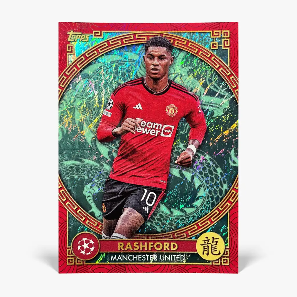 2023-24 Topps UCC Jade - Chinese New Year - Marcus Rashford