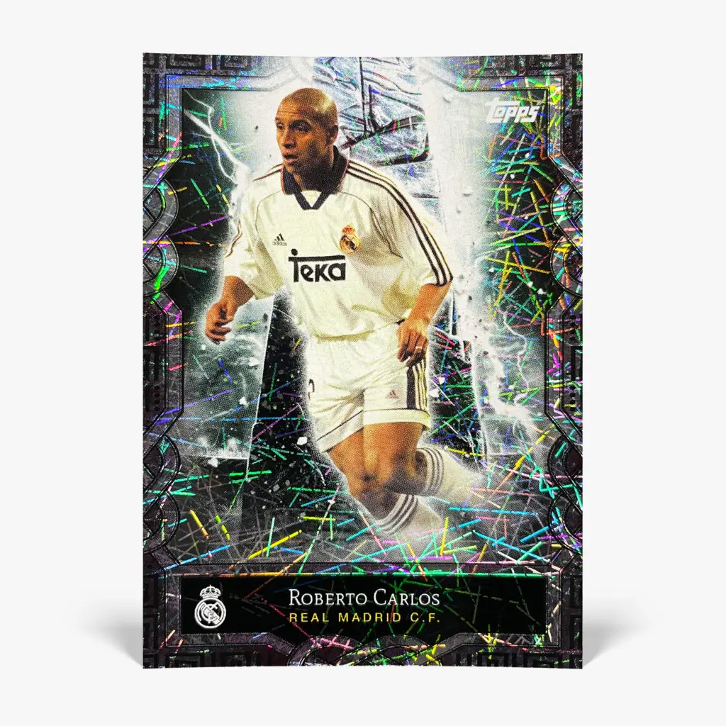 2024-25 Topps Fan Set Real Madrid - Monolith (Electro) - Roberto Carlos