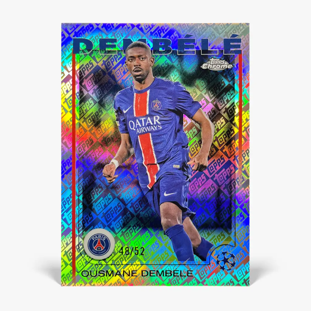 2024-25 Topps Chrome UCC - Ousmane Dembélé /52