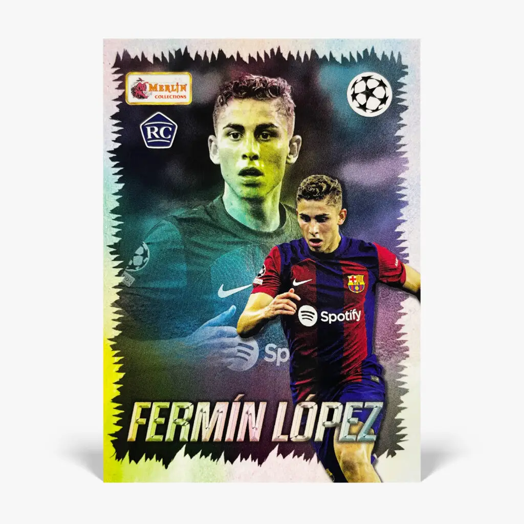 2023-24 Topps Merlin Heritage UCC - Young Guns - Fermín López