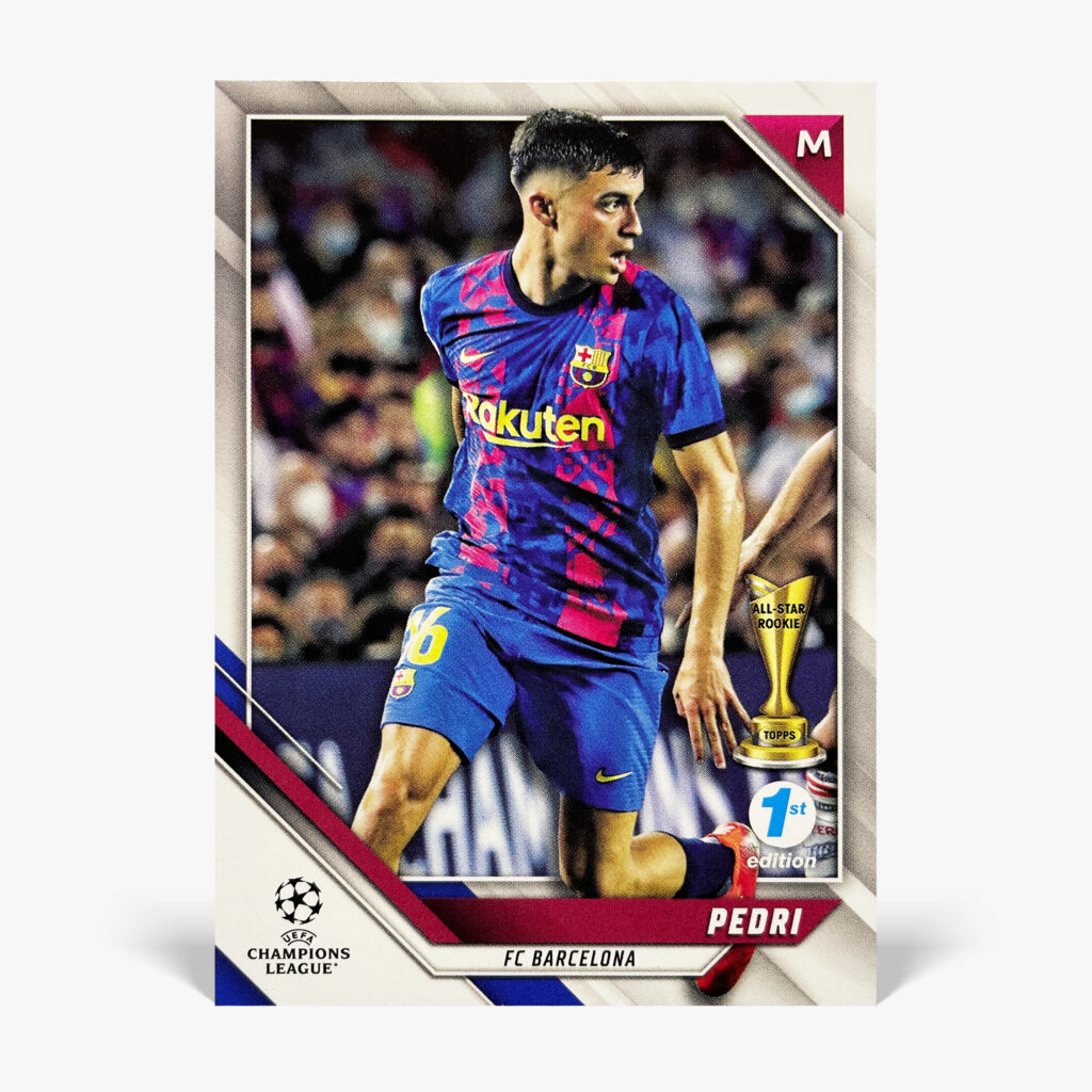 2021-22 Topps UCL 1st Edition - Pedri #155