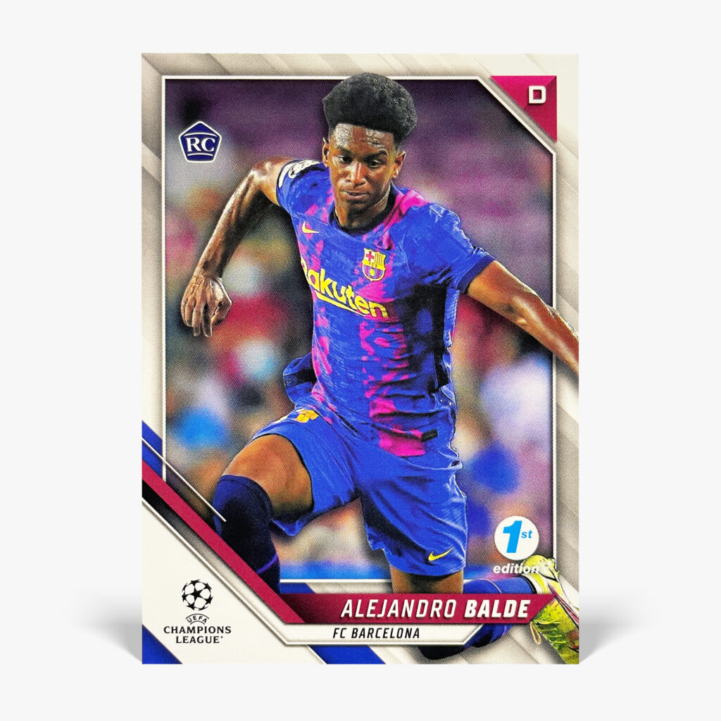 2021-22 Topps UCL 1st Edition - Alejandro Balde #164