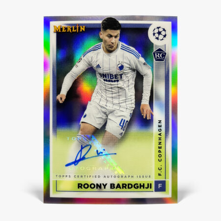 2022-23 Topps Merlin UCC - Roony Bardghji Autograf