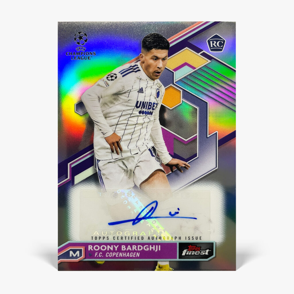 2022-23 Topps Finest UCC - Roony Bardghji Autograf